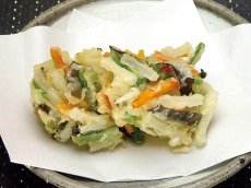 Kombu and Vegetable Tempura Fritter